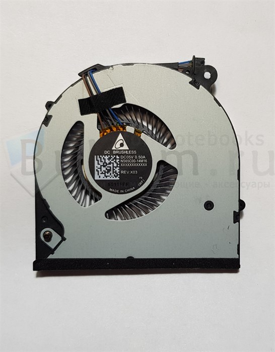 Вентилятор ОРИГИНАЛ для HP Zbook 15U G3 серии EliteBook 755 840 850 G3  G4 MT42 MT43 серии Delta KSB0805HCAG1 NS65C00 -14M16 0.40A Sunon EG50050S1-C770-S9A 0.45A (4wire 4pin) 821185-001  821163-001 821184-001