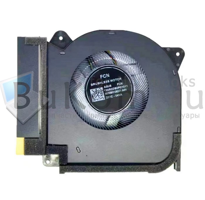 Вентилятор Версия 4 ОРИГИНАЛ для (CPU) ASUS ROG Strix Scar 17 G733PZ G733PY G733PYV G733  серии FCN DFSCL42P06593J FQTH DC12V 0.6A (4pin) 13НР0DB0P01011 6033Б0126201 - фото 25717
