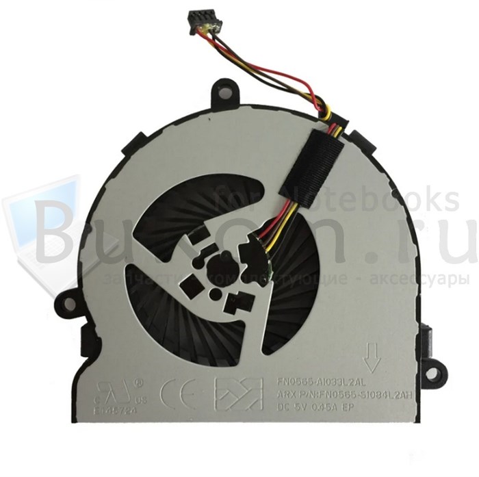 Вентилятор ОРИГИНАЛ HP 15-ac 15-ad 15-af 15-ay 15-ba 15-be 15-bs 15-bw 15g-ad 15-rb 15t-ay 15z-af 15z-ba 250 G4 255 G4 250 G5 250 G6 255 G5 DFS561405FL0T FGKB FN0565-A1033L2AL S1084L2AH KSB05105HAAE KSB05105HACK5 (4pin) 925012-001 813946-001 813956-001 - фото 25828