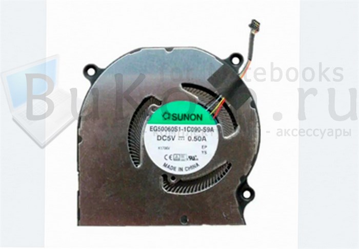 Вентилятор ОРИГИНАЛ для HUAWEI MateBook 13 14 HNL-WFP9 HNL-WFQ9 KLVL-WFH9 серии Sunon EG60050S1-1C01C-S9A EG50060S1-1C090-S9A DC5V 0.45A DFS5K12304363J FMMJ (4pin) HO9908126612, B65D6HB20C9 B65D6HA20C9 - фото 25858