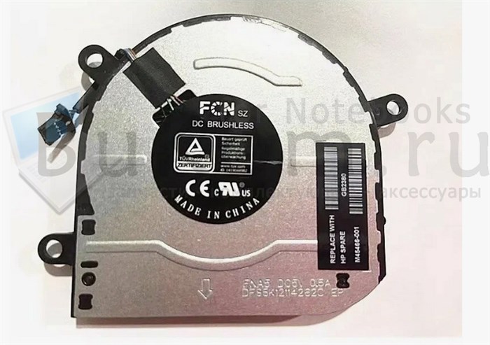 Вентилятор ОРИГИНАЛ FCN Версия 2 для HP Envy X360 | HP Envy 15M-EU 15Z-EU TPN-W149 серии FCN DFS5K12114262C FNA5 Sunon EG50040S1-1C410-S9A DC5V 0.5A (4pin) M45466-001 - фото 25979