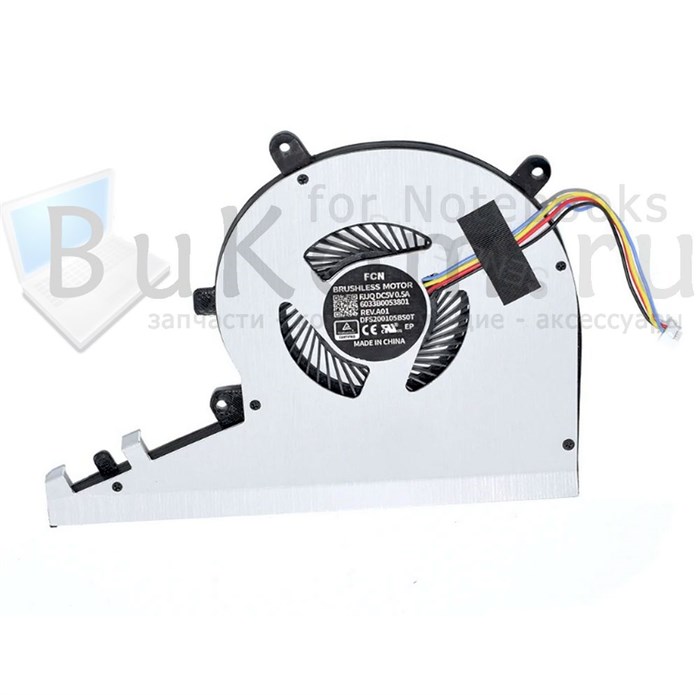 Вентилятор для HP Envy 17-AE 17M-AE111DX 17-AE143NG серии FCN DFS200105BS0T FJJQ DC5V 0.5A  (4pin) 925461-001 925478-001 6033B0053801 - фото 25997