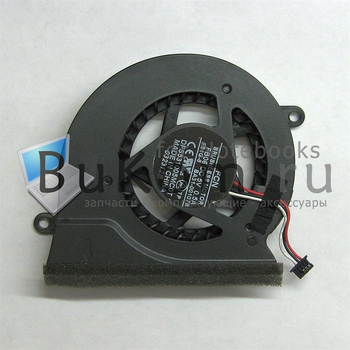 Вентилятор для Samsung NP200A4B / NP300E4A / NP300V4A / NP300E5A / NP300V5A / NP305E5A / NP305V5A / NP300E7A / NP305E7A серии (Delta KSB0705HA -BC06 | Forcecon DFS531005MC0T F81G-6) (4pin) p/n: BA31-00107A, BA31-00107B, BA31-00107C