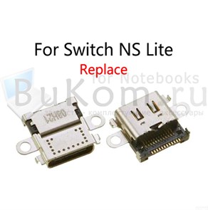 Разъём питания для консоли Switch NS Lite серии  Type-C
