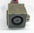 Разъем питания на кабеле для Dell  Xps 14 L401X, 35070WC00-600-G Pj531 2KJCF