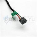 Разъем питания на кабеле 7см для HP SleekBook 15-B серии PJ674 6pin 701682-001 698231-FD1 698231-SD1 698231-TD1 698231-YD1 CBL00326-0075