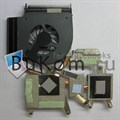 Система охлаждения (с вентилятором) для Pavilion dv6-1000 / dv6-1100 / dv6-1200 / dv6-1300 / dv6-2000 / dv6z-1000 / dv6Z-1100 / dv7-3000 / dv7-3100 серии (Amd) (Kipo 055613R1S) (3pin) p/n: 532141-001, 535439-001, 532613-001, 535438-001